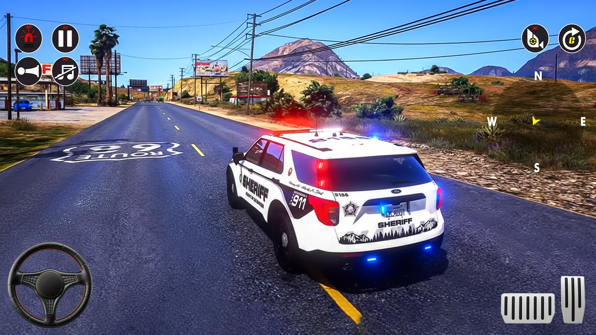 Police Chase Car Game Offline | Indus Appstore | Screenshot