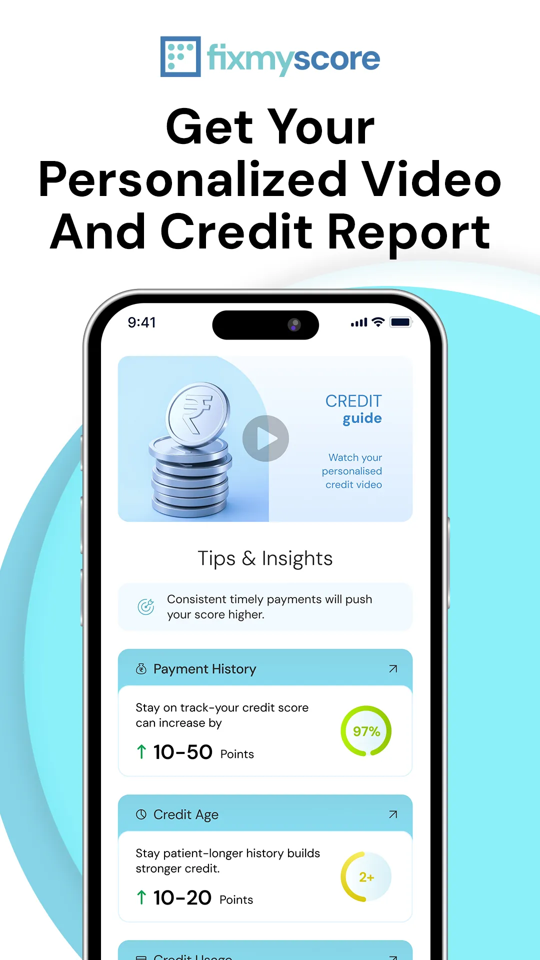 FixMyScore : Credit Score App | Indus Appstore | Screenshot