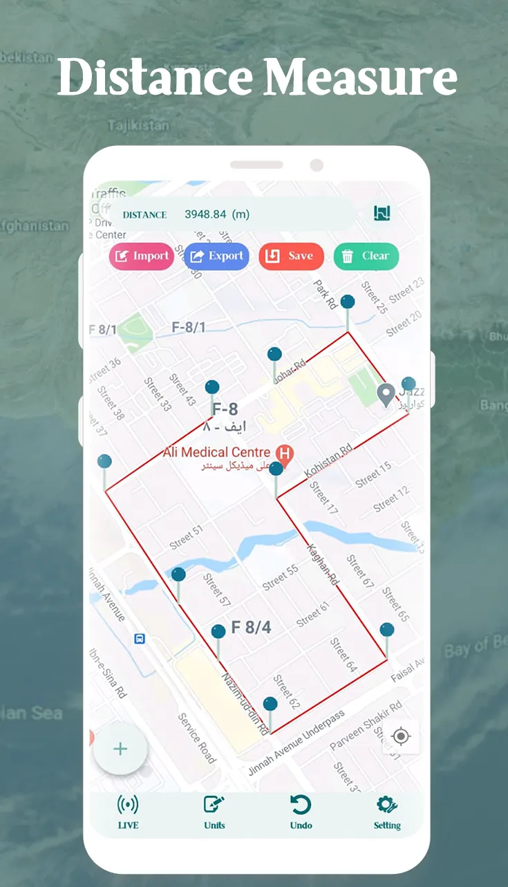 Area Calculator For Land | Indus Appstore | Screenshot