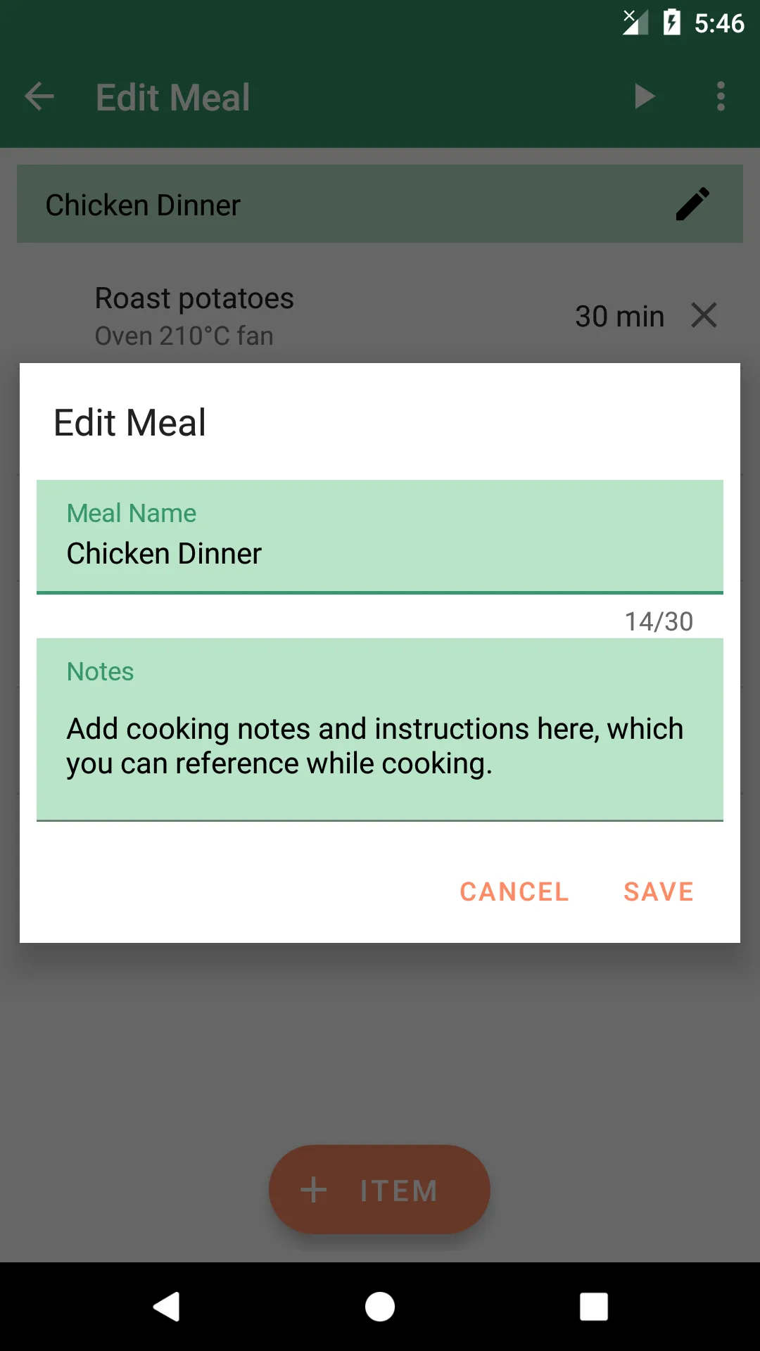 Cooking Timer: scheduler | Indus Appstore | Screenshot