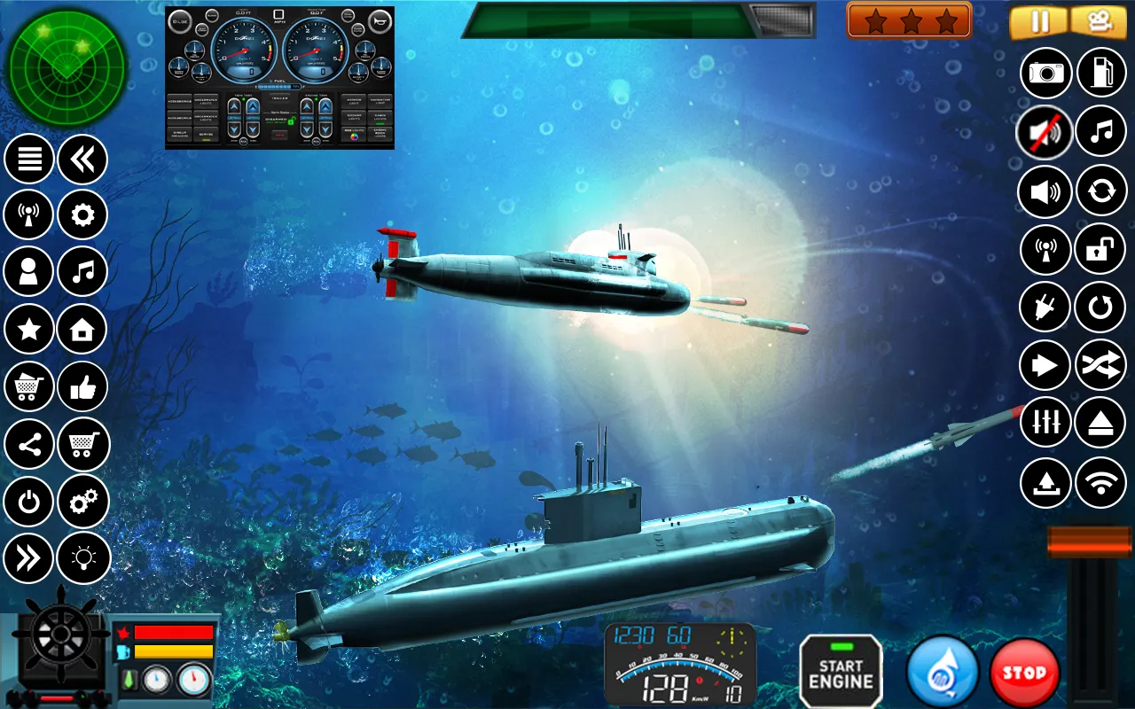 Submarine Navy Warships battle | Indus Appstore | Screenshot