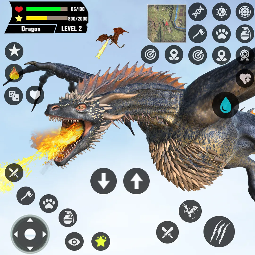 Flying Dragon Simulator Games | Indus Appstore | Screenshot