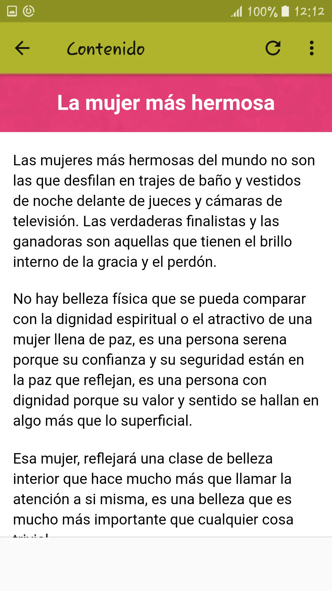 Mujer Cristiana Reflexiones | Indus Appstore | Screenshot