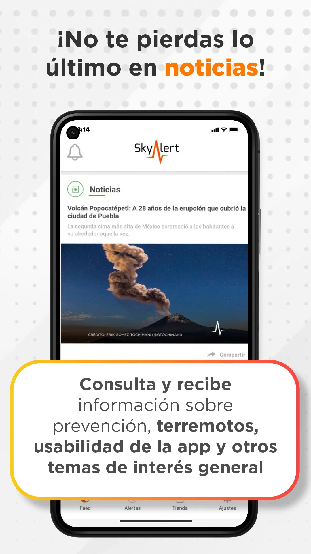 SkyAlert: Alerta Sísmica | Indus Appstore | Screenshot