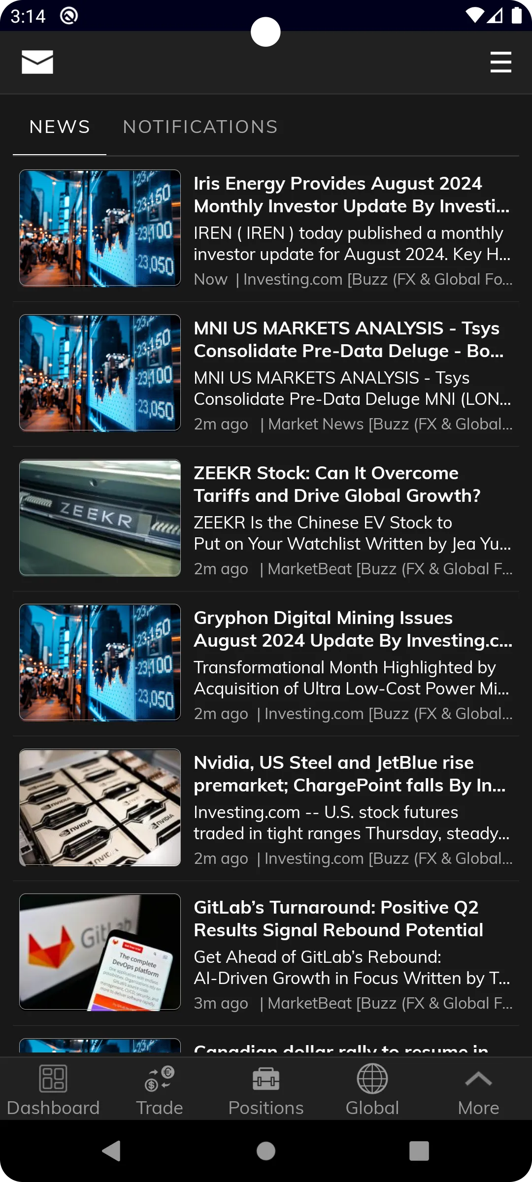 NetDania Stock & Forex Trader | Indus Appstore | Screenshot