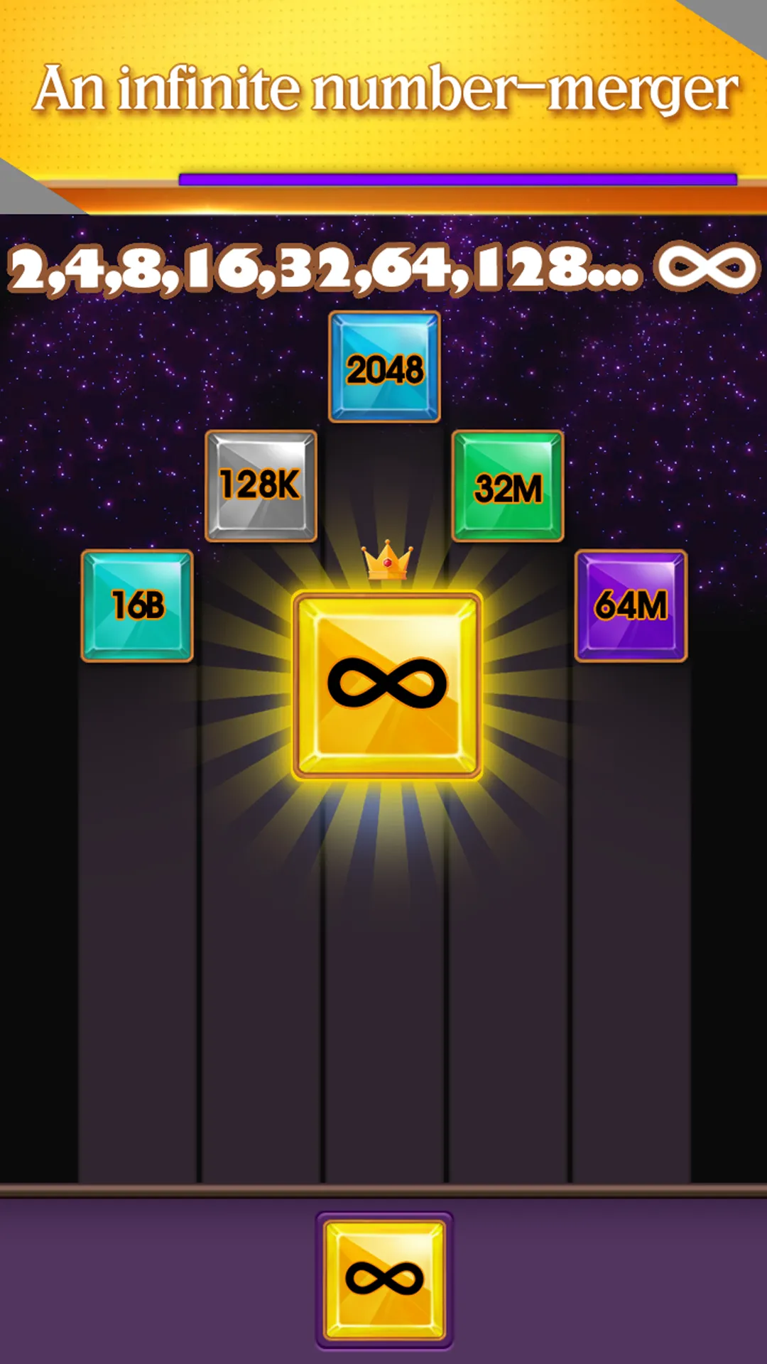 Number Up Merge - 2048 Puzzle | Indus Appstore | Screenshot