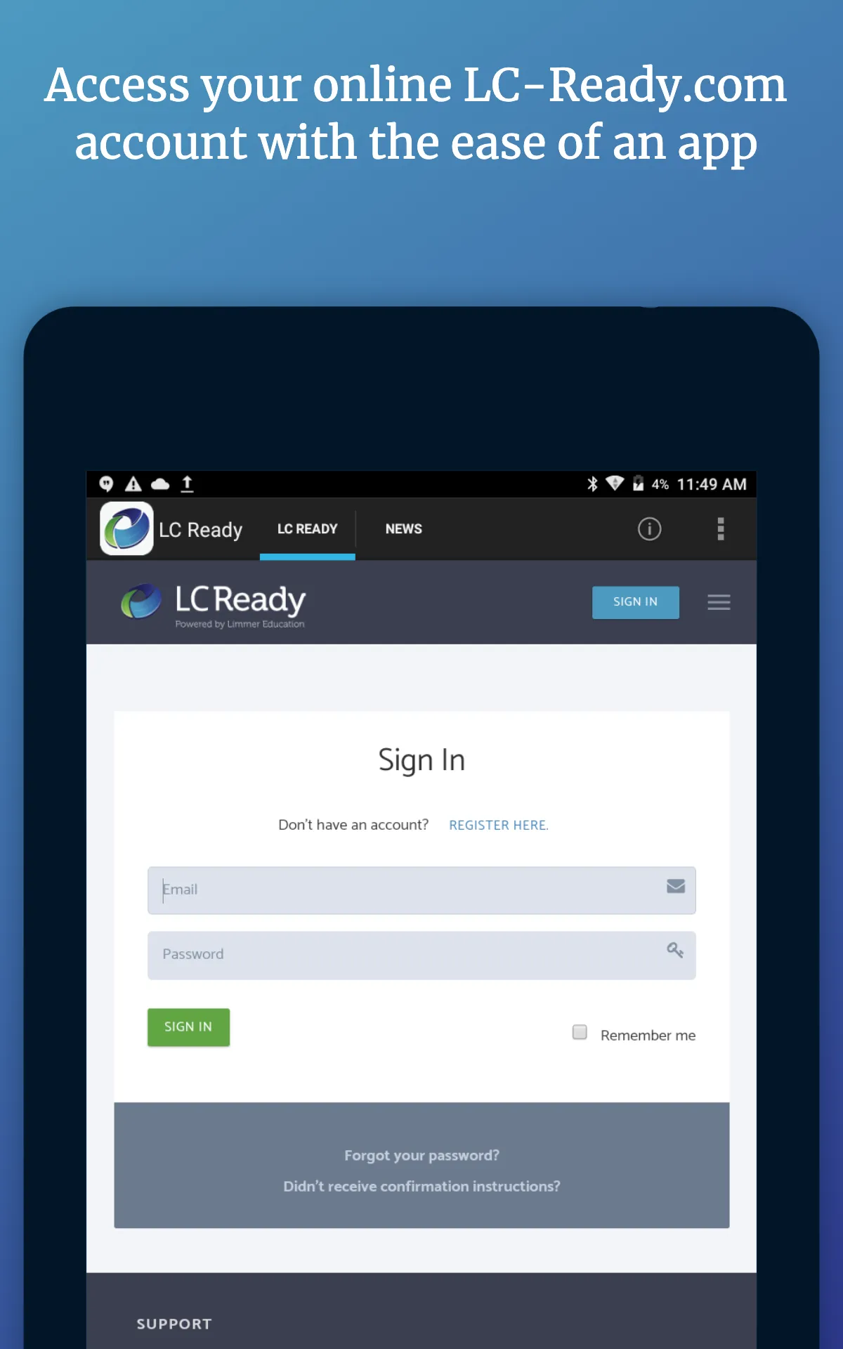 LC-Ready | Indus Appstore | Screenshot