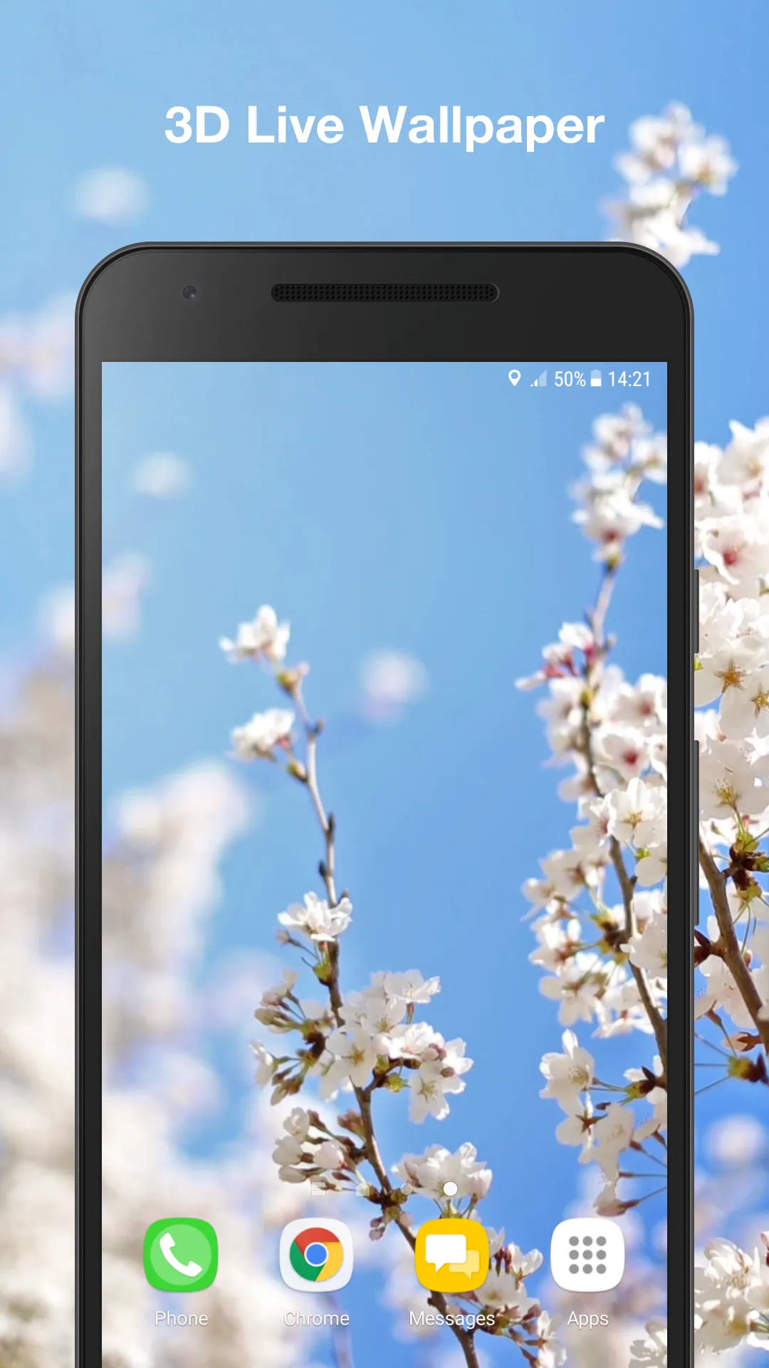 Cherry Blossom Live Wallpaper | Indus Appstore | Screenshot