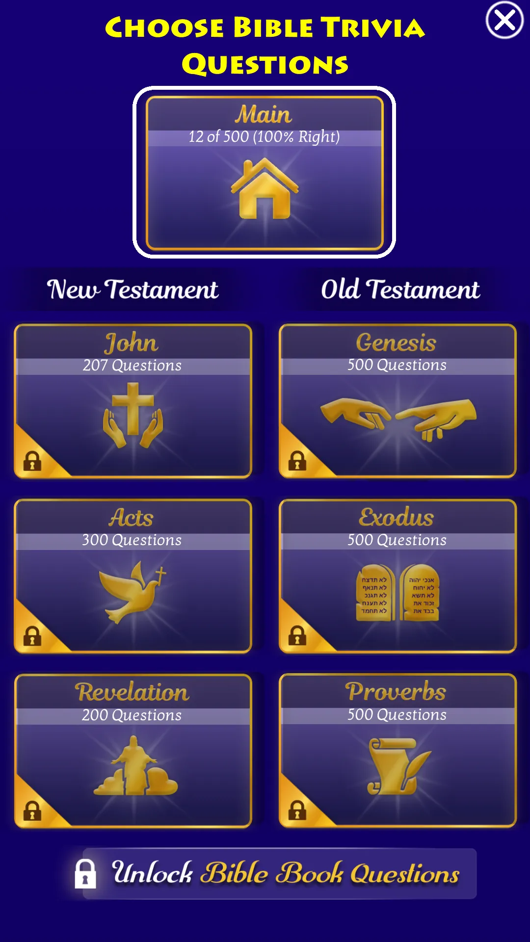 Jesus Bible Trivia Games Quiz | Indus Appstore | Screenshot