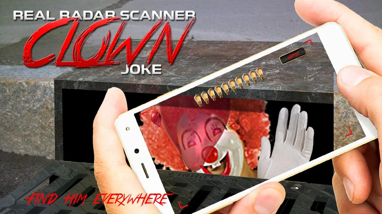 Real Radar Scanner Clown Joke | Indus Appstore | Screenshot