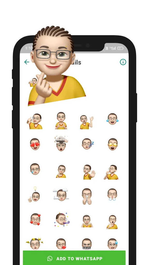 Memoji for Boys | Indus Appstore | Screenshot