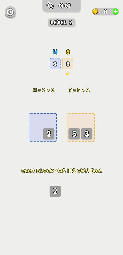 Sum Blocks! | Indus Appstore | Screenshot