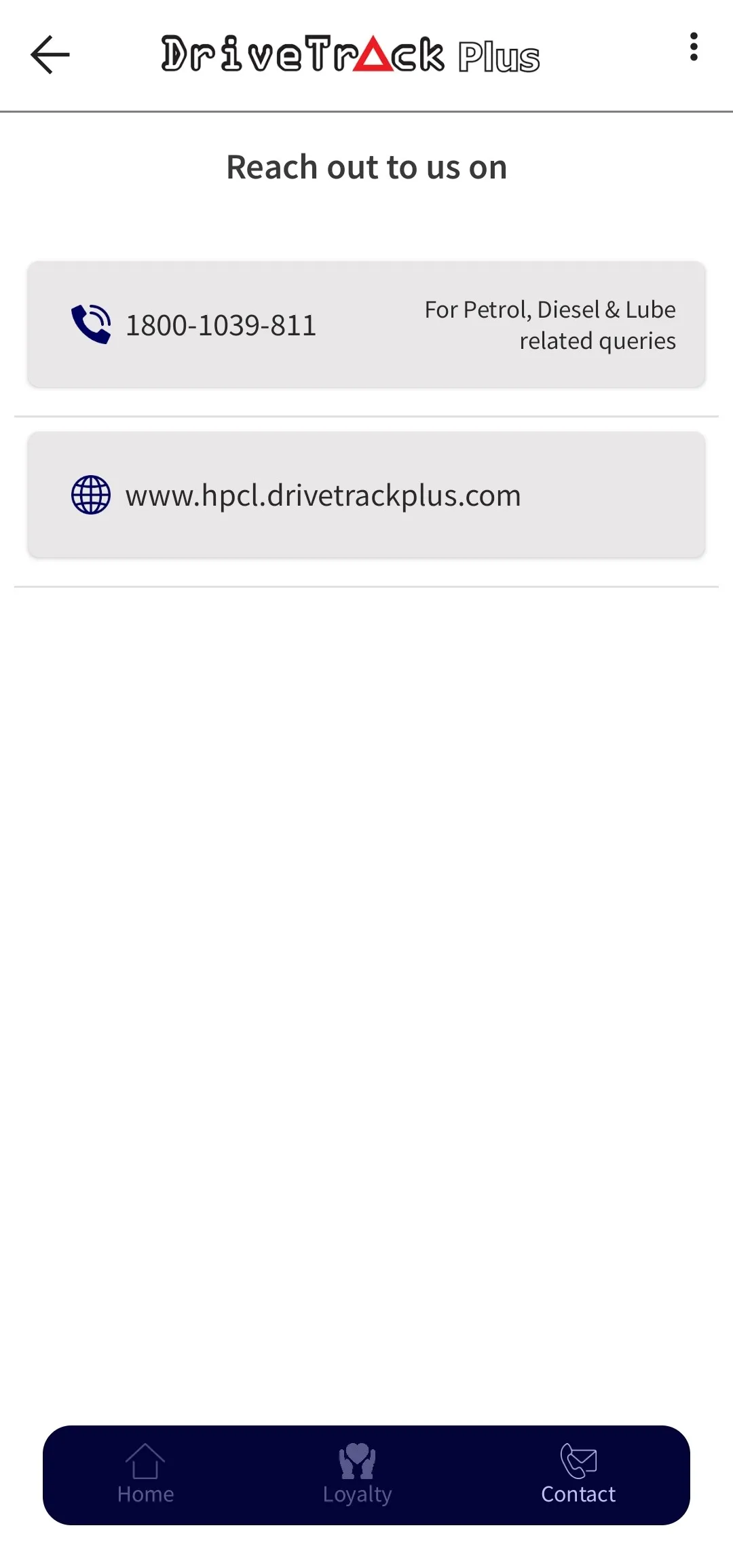 DriveTrack Plus - HPCL | Indus Appstore | Screenshot