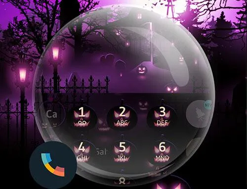 Theme Dialer Halloween Pink | Indus Appstore | Screenshot