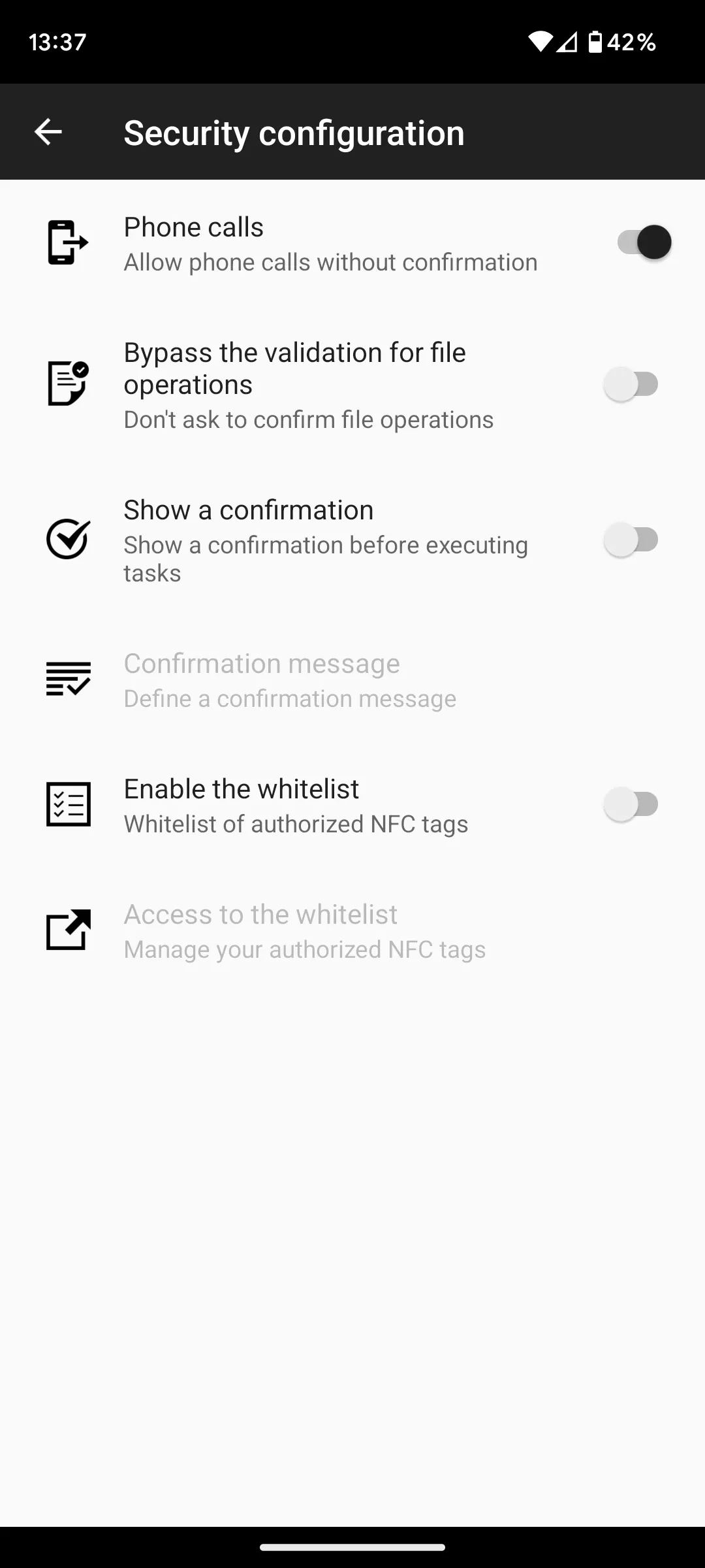 NFC Tasks | Indus Appstore | Screenshot