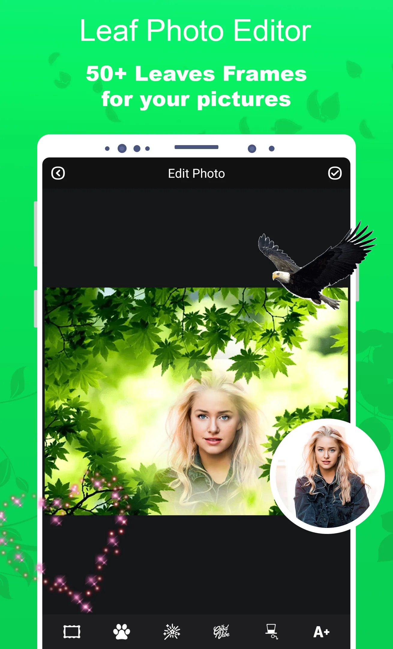 Leaf Editor - Leaves Frames | Indus Appstore | Screenshot