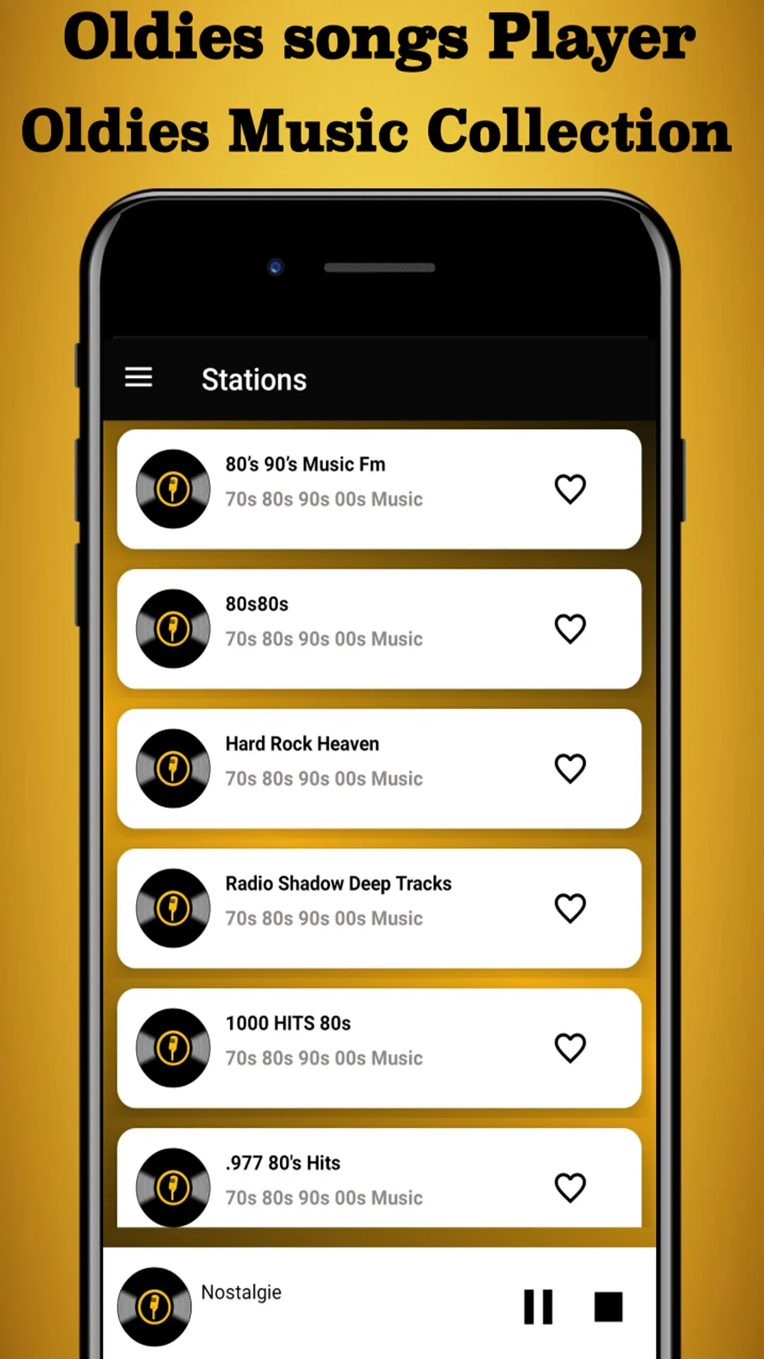 Oldies 60s 70s 80s 90s Radio | Indus Appstore | Screenshot