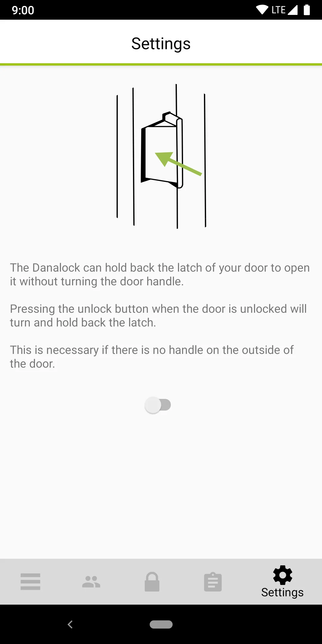 Danalock Classic | Indus Appstore | Screenshot