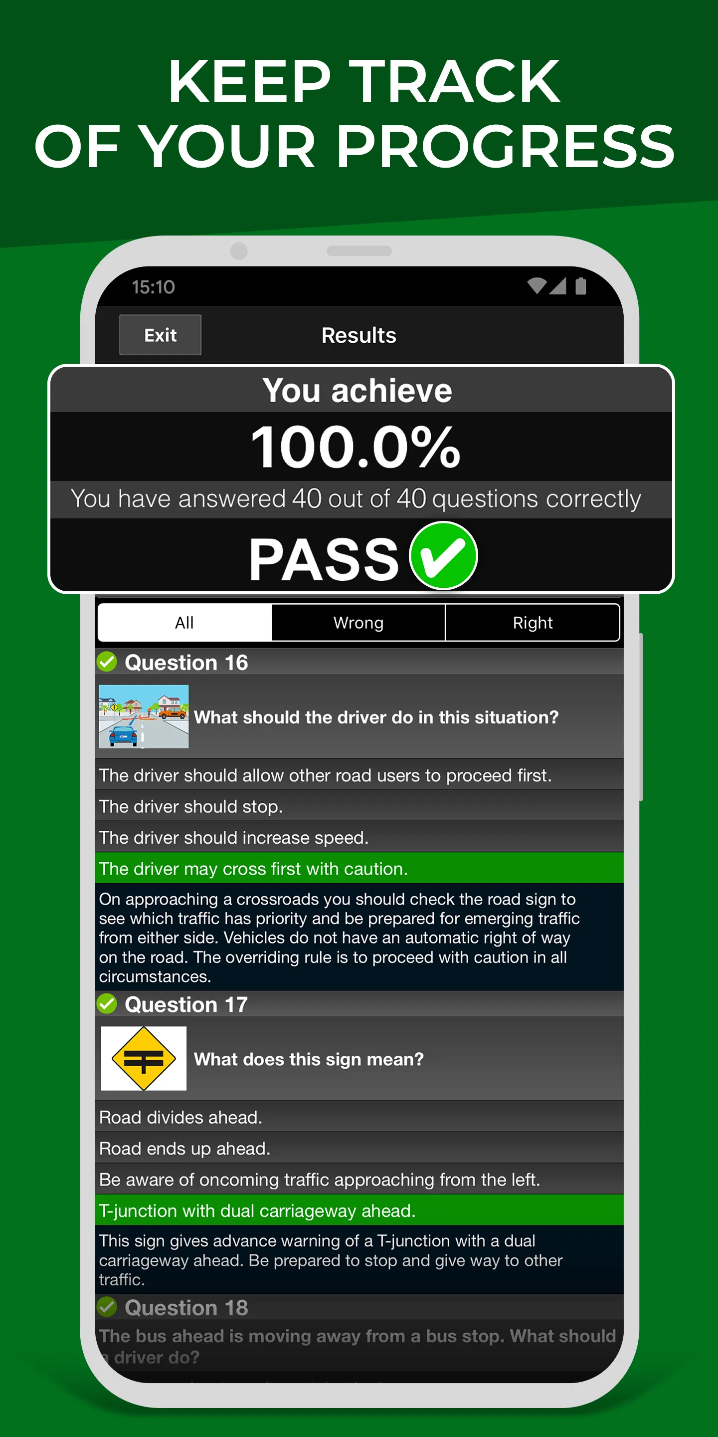 Driver Theory Test Ireland DTT | Indus Appstore | Screenshot