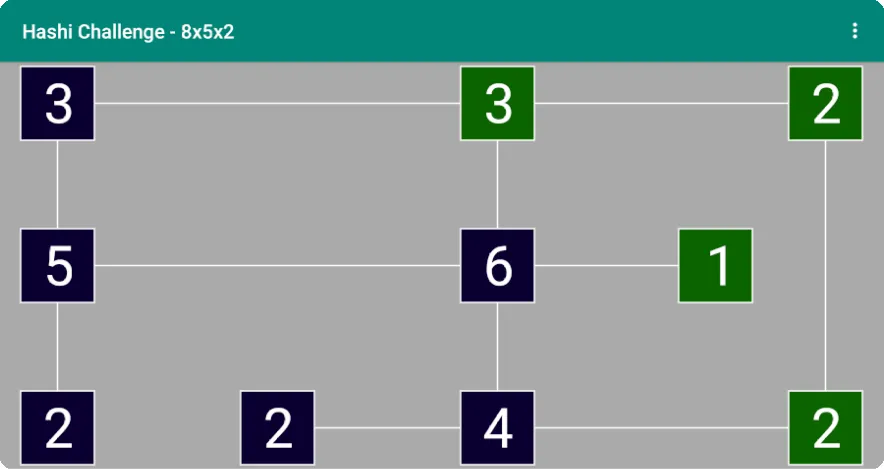 Hashi Challenge | Indus Appstore | Screenshot