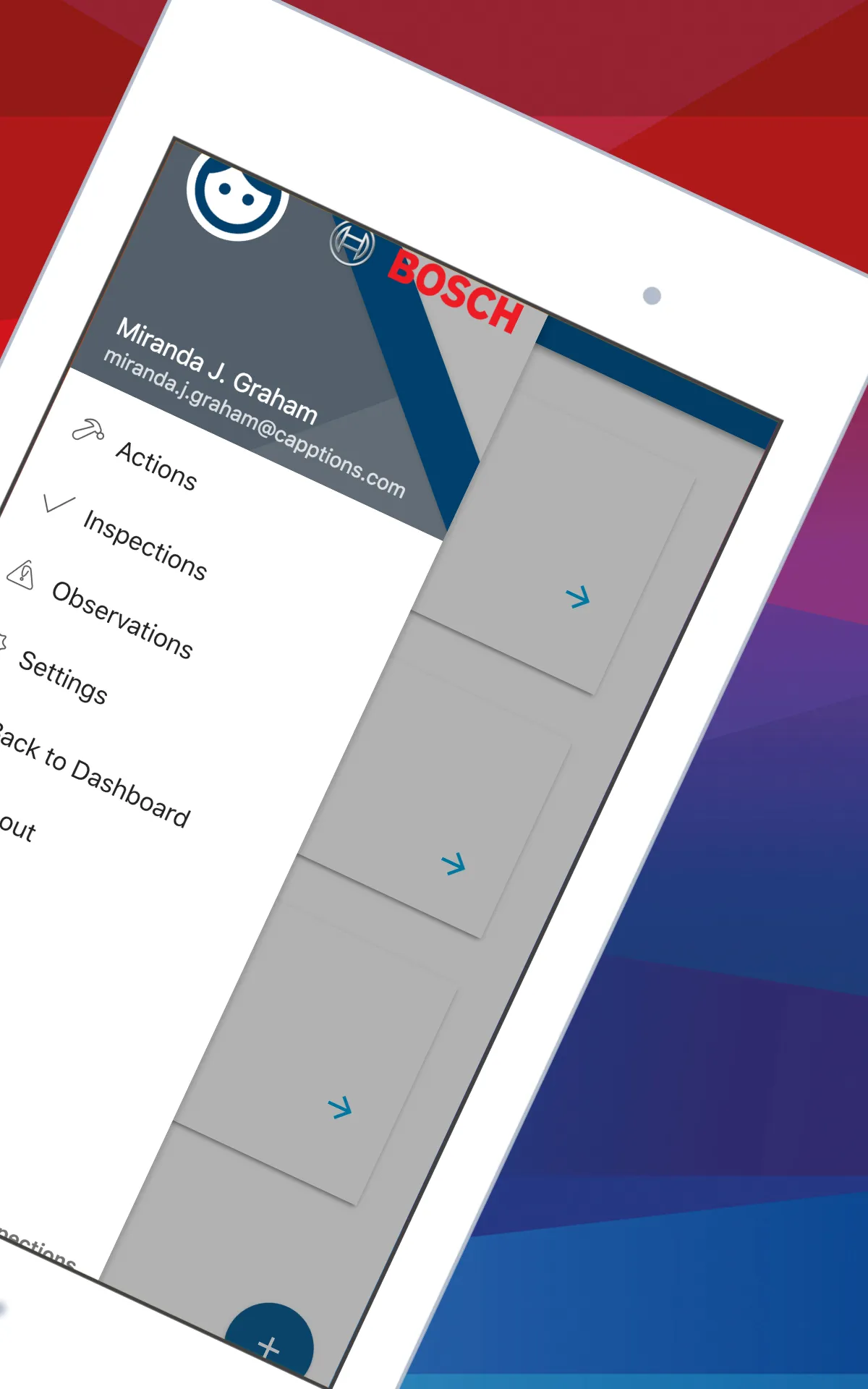 Bosch Inspections | Indus Appstore | Screenshot