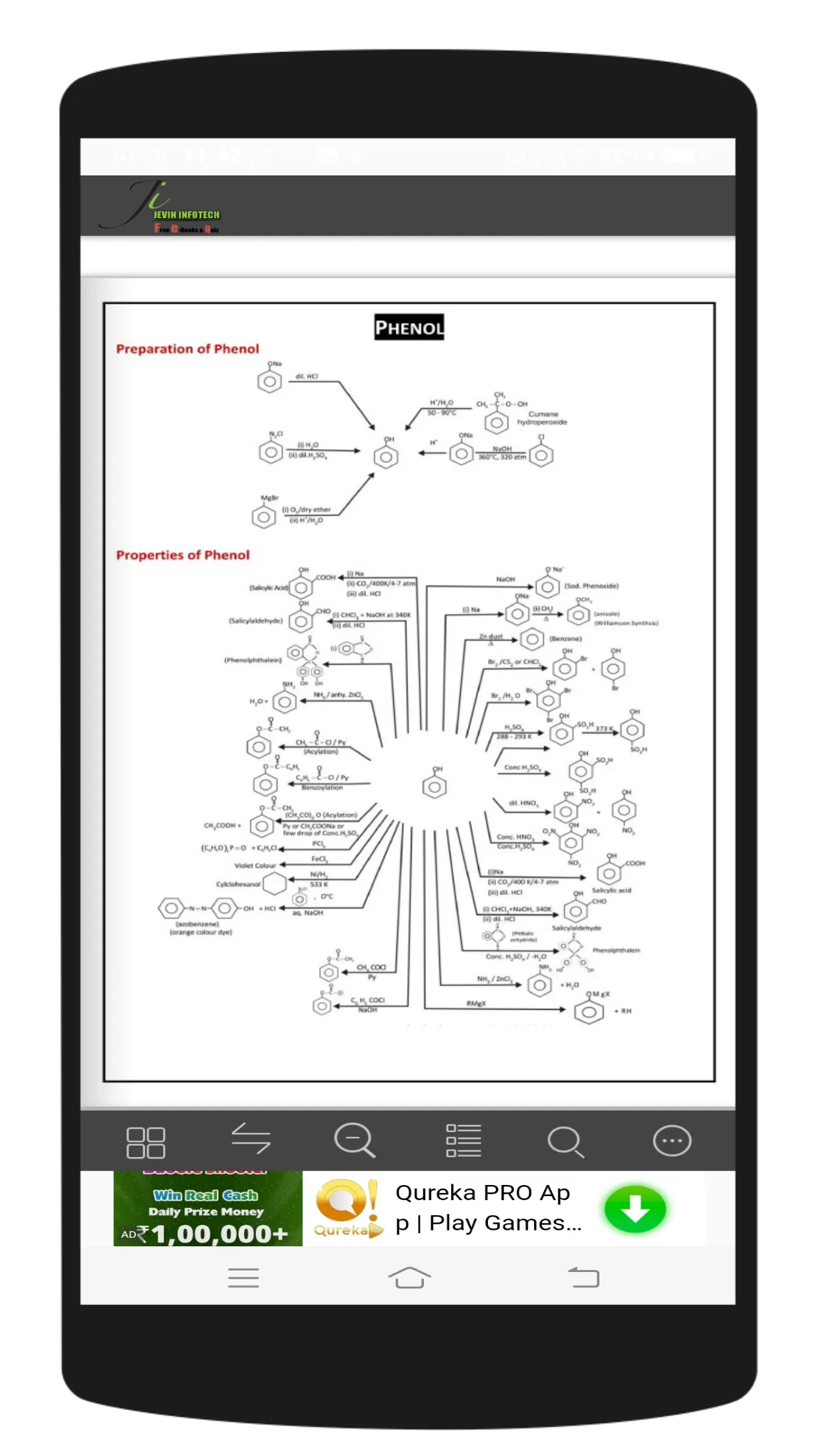 ORGANIC CHEMISTRY FORMULA BOOK | Indus Appstore | Screenshot