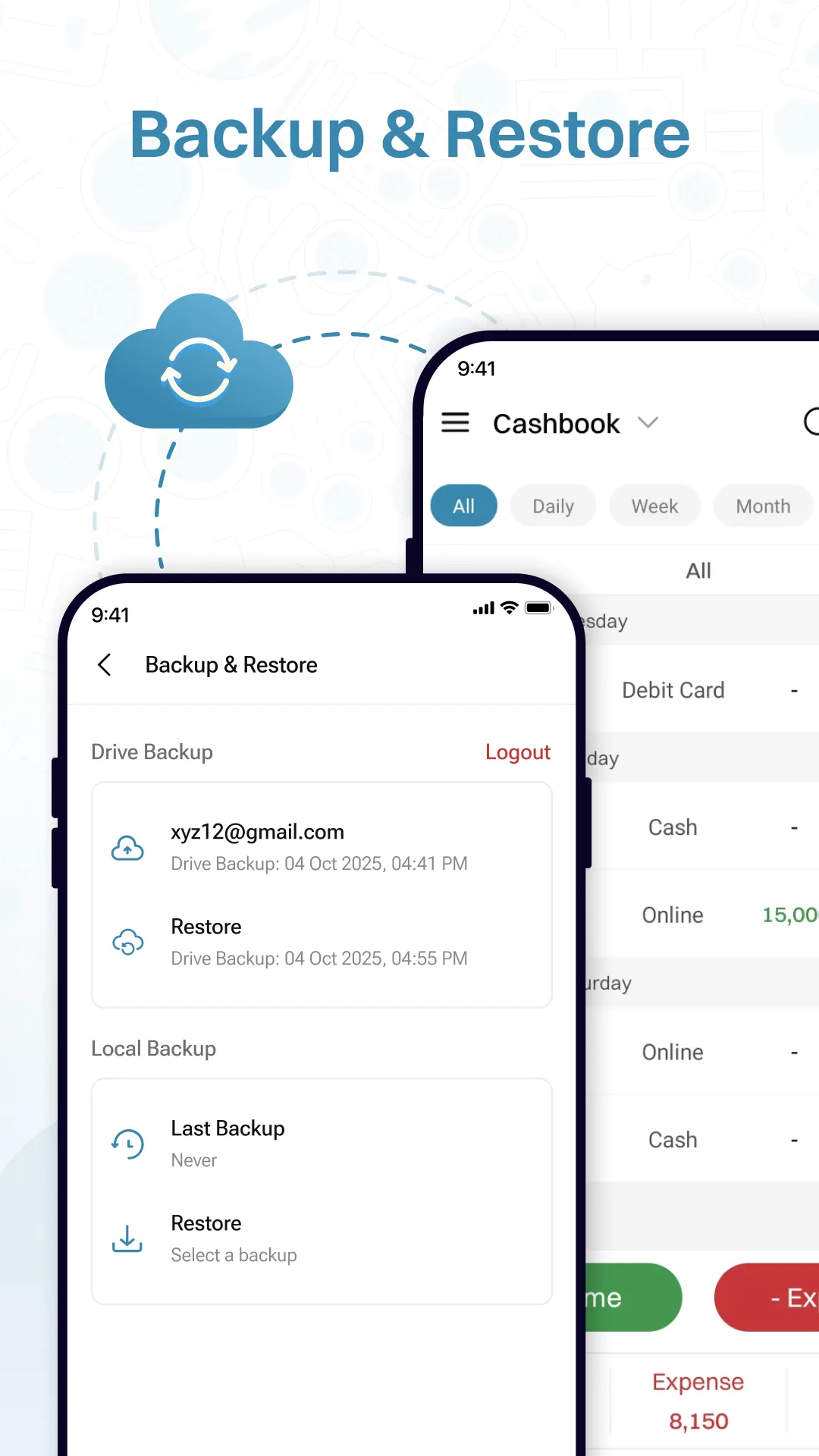 Cash Book : Expense Tracker | Indus Appstore | Screenshot