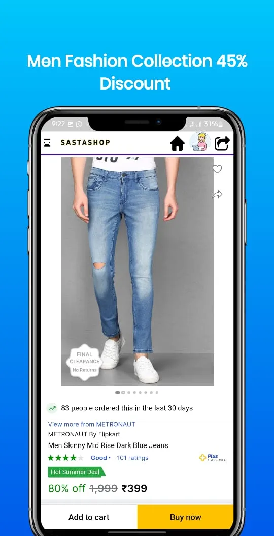 Sasta Shop:Online Shopping App | Indus Appstore | Screenshot
