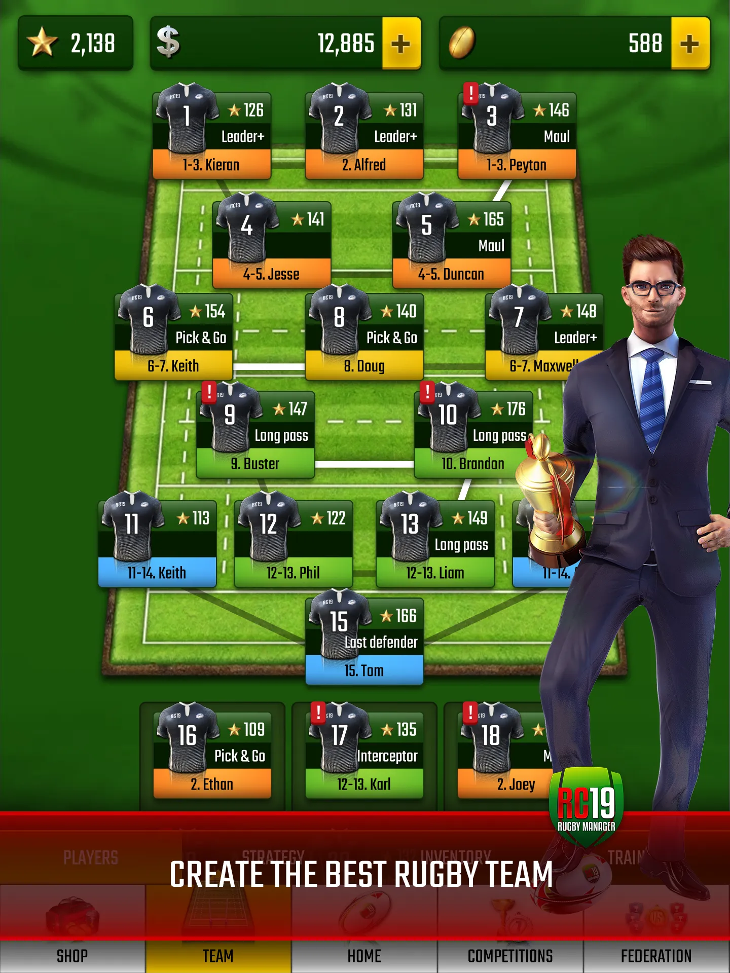 Rugby Champions 19 | Indus Appstore | Screenshot