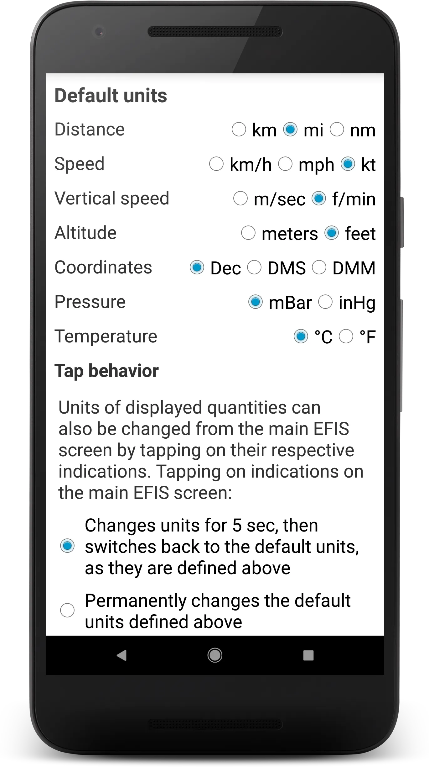 A-EFIS black & white | Indus Appstore | Screenshot