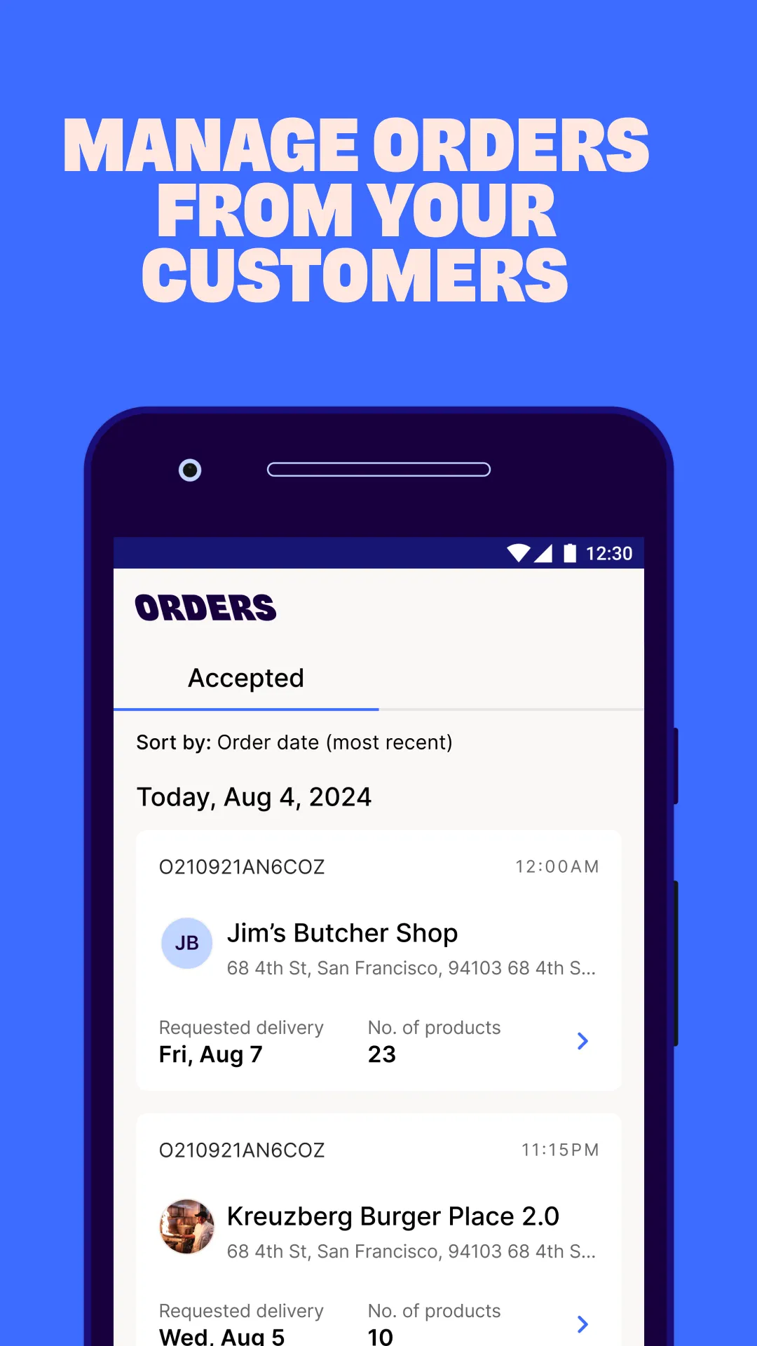 Choco - Order Supplies | Indus Appstore | Screenshot