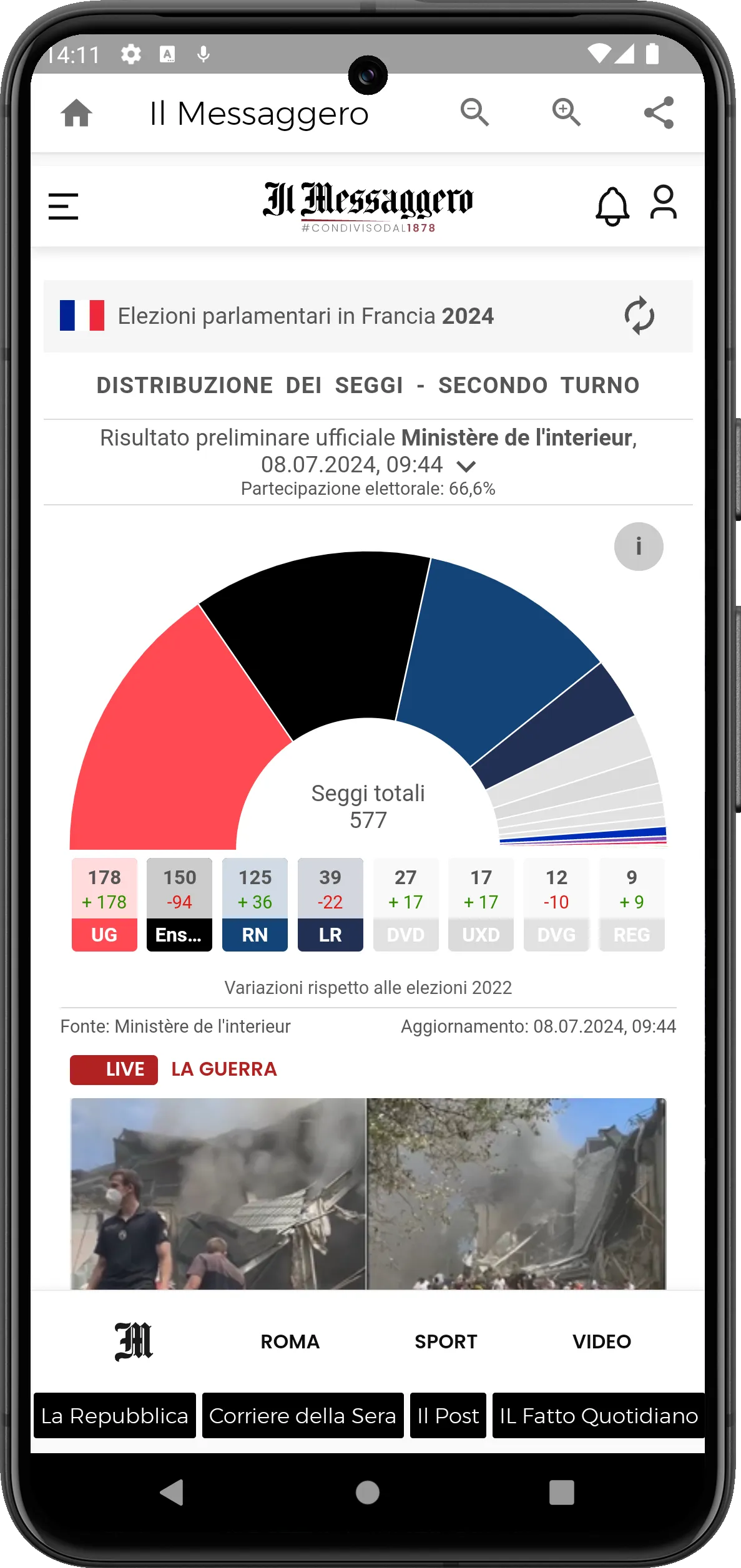 Giornali Italiani | Indus Appstore | Screenshot