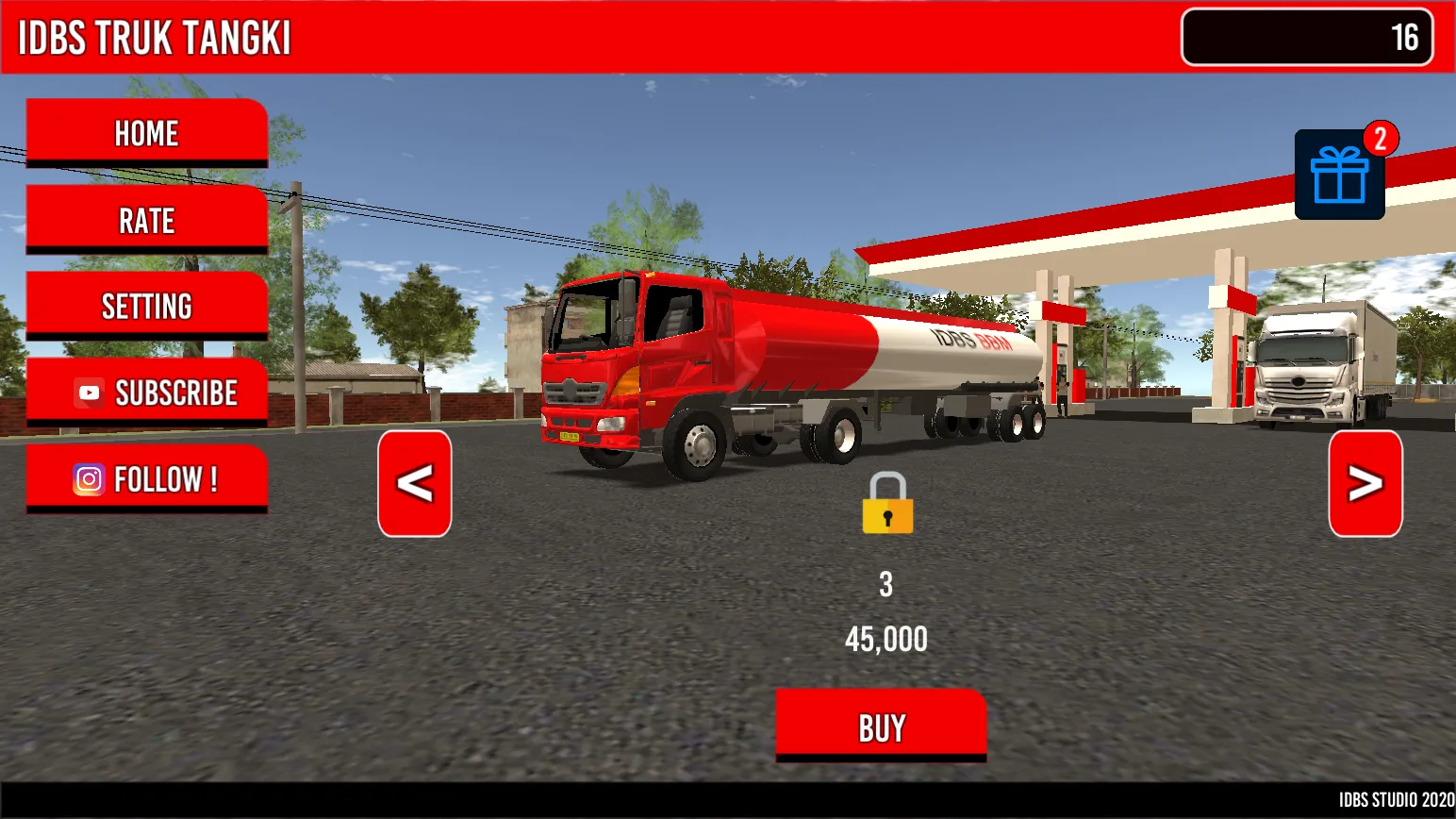 IDBS Truk Tangki | Indus Appstore | Screenshot