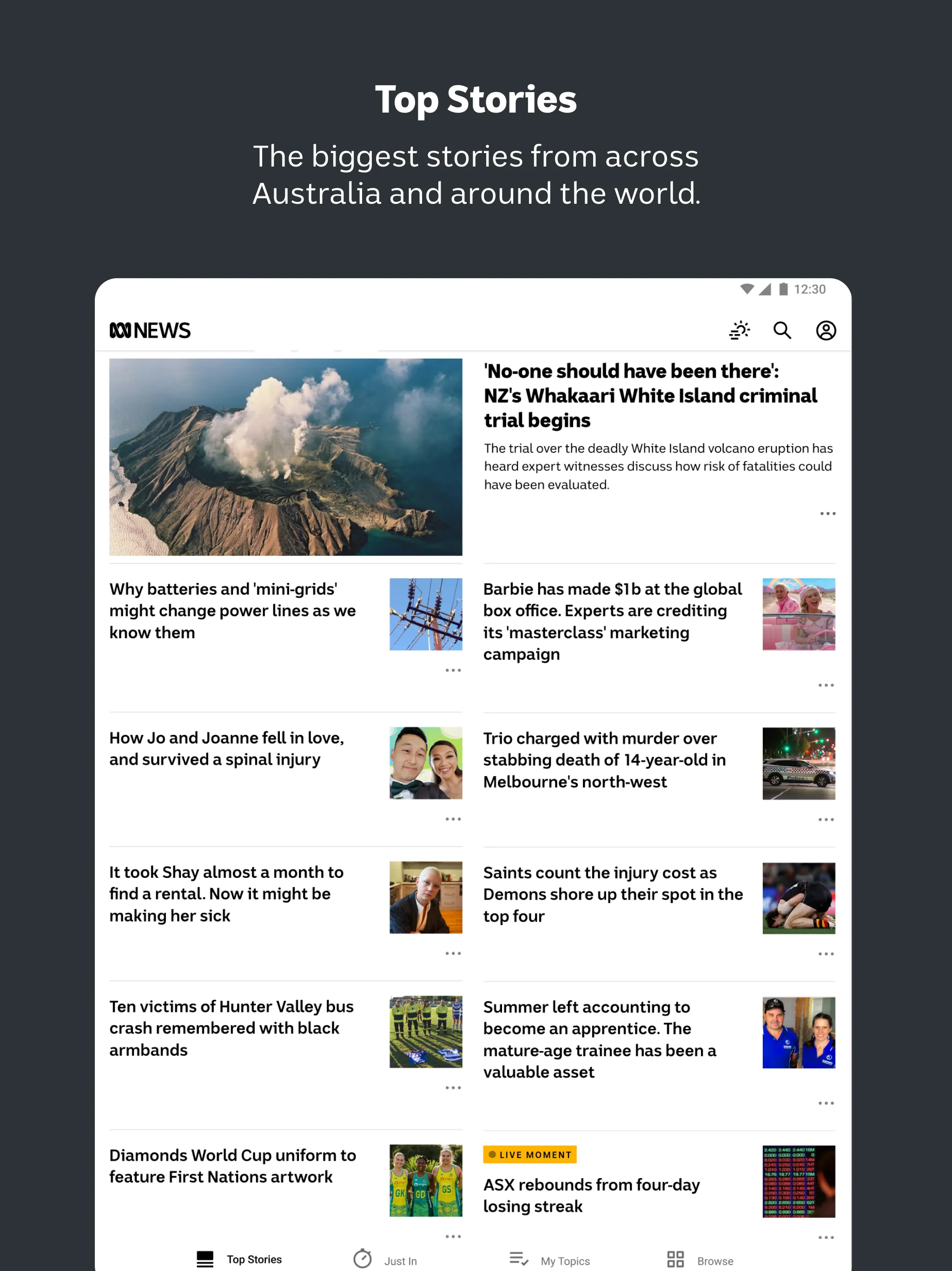 ABC NEWS | Indus Appstore | Screenshot