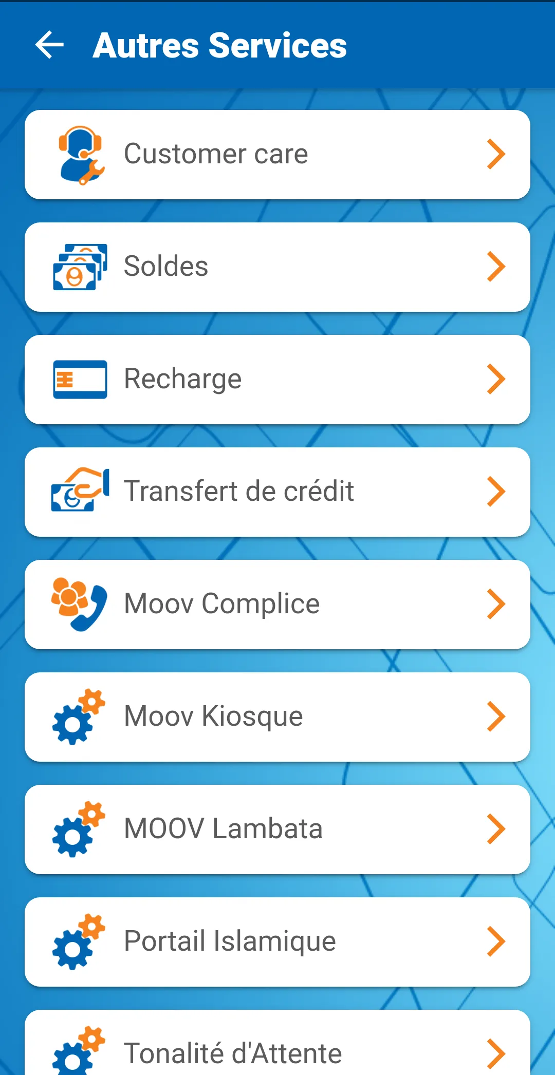 MyMoov Niger | Indus Appstore | Screenshot