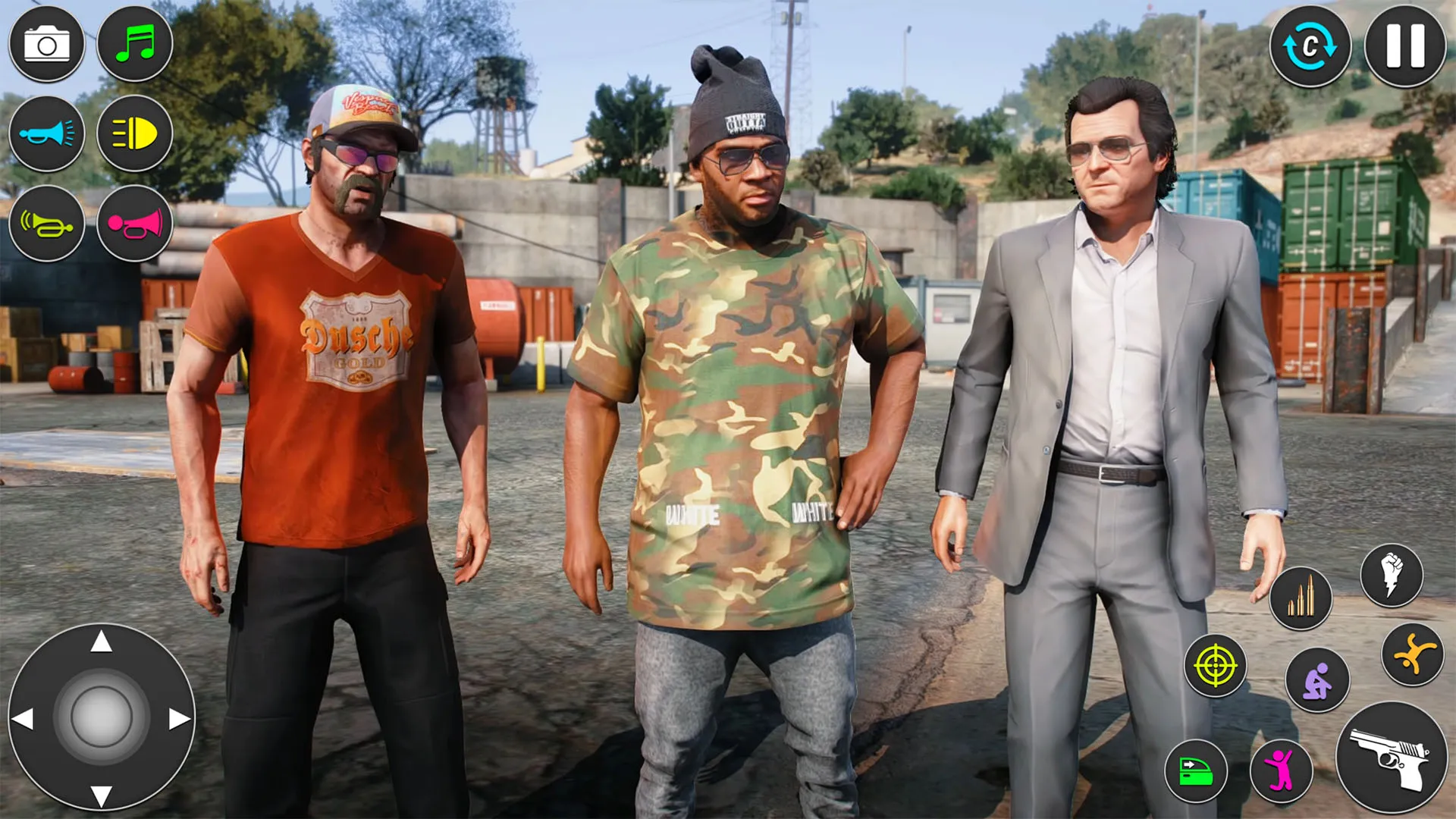 Open World City Mafia Car Game | Indus Appstore | Screenshot