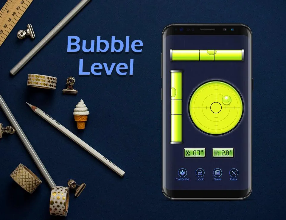 Ruler, BubbleLevel, AngleMeter | Indus Appstore | Screenshot