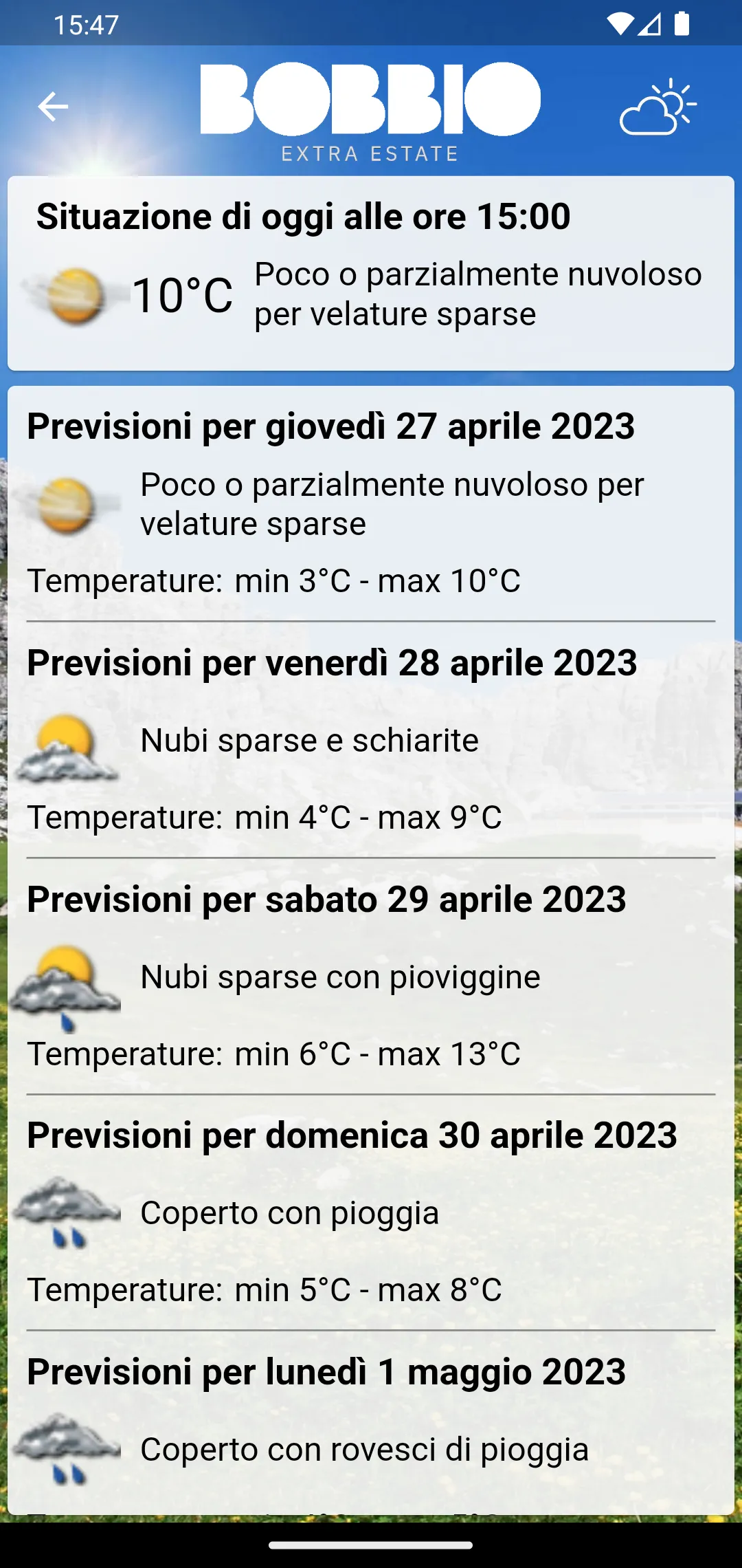 Piani di Bobbio | Indus Appstore | Screenshot