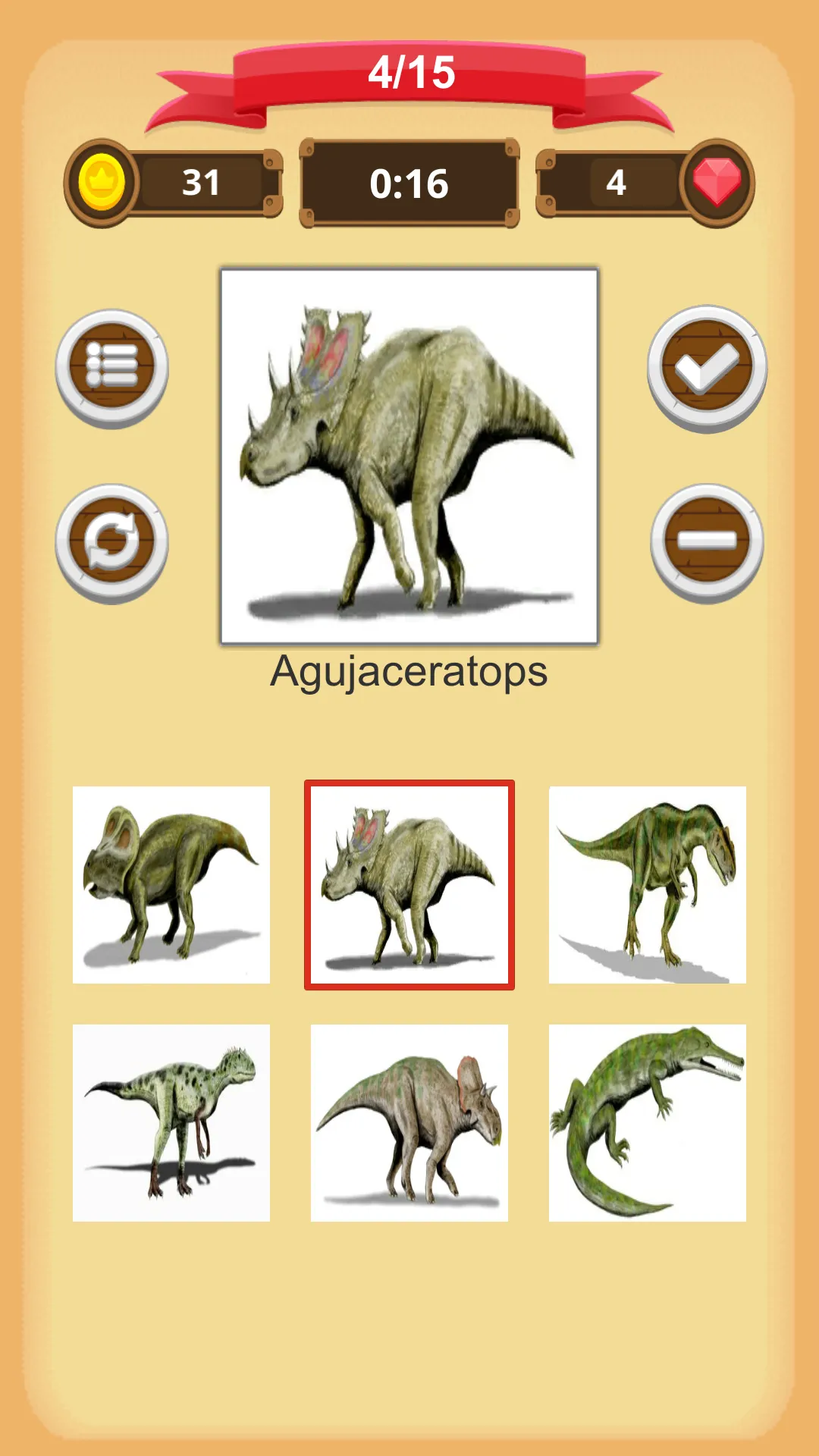 Dinosaurs Quiz | Indus Appstore | Screenshot