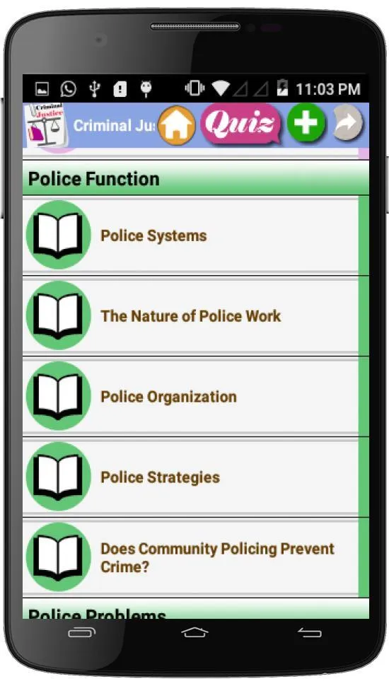 Criminal Justice Courses | Indus Appstore | Screenshot