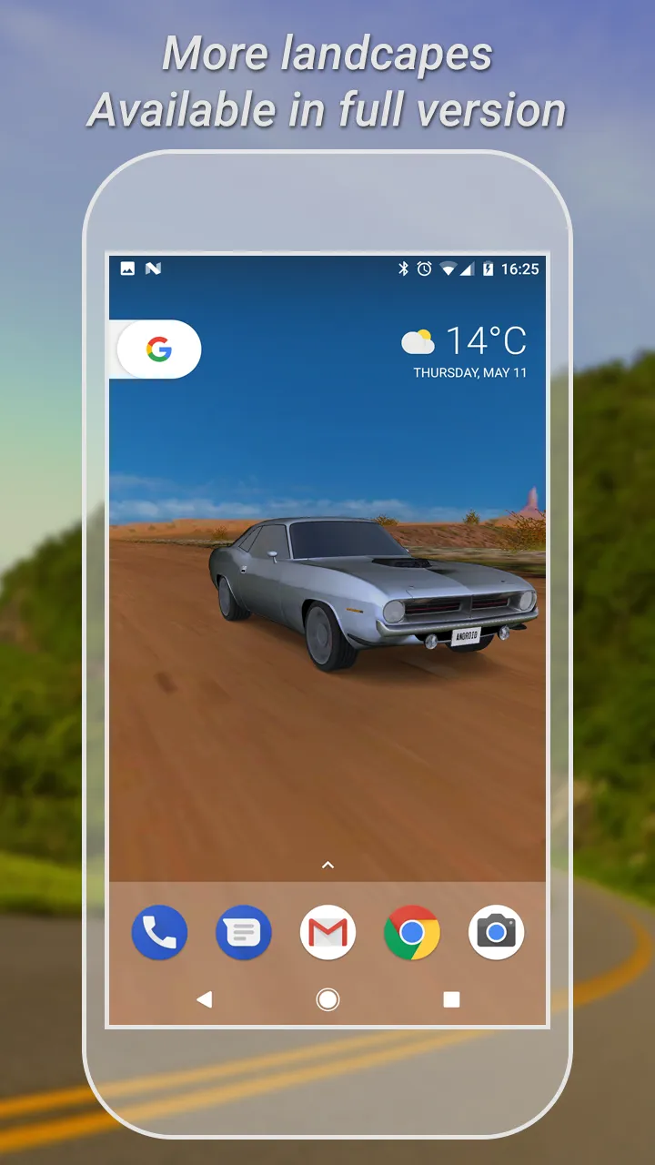 3D Car Live Wallpaper Lite | Indus Appstore | Screenshot