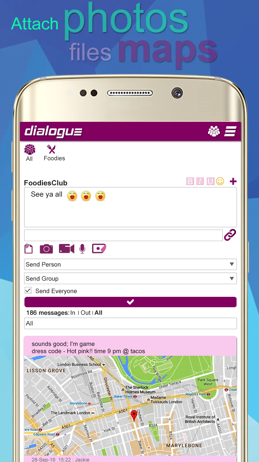 Dialogue Messaging, File Shari | Indus Appstore | Screenshot