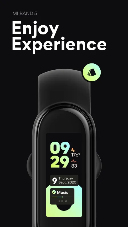 Mi Band 5 Watch Faces | Indus Appstore | Screenshot