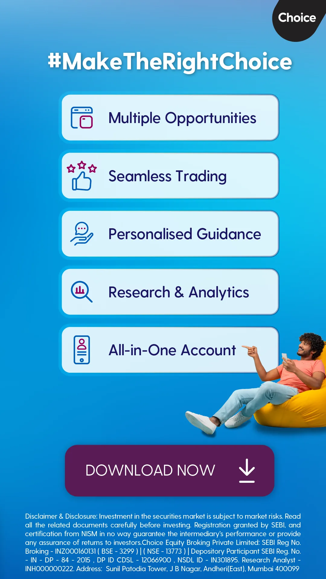 Choice FinX - Demat Account | Indus Appstore | Screenshot