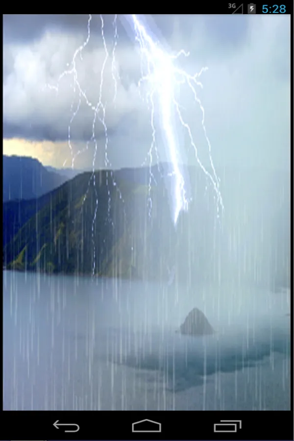 Rain Live Wallpaper | Indus Appstore | Screenshot