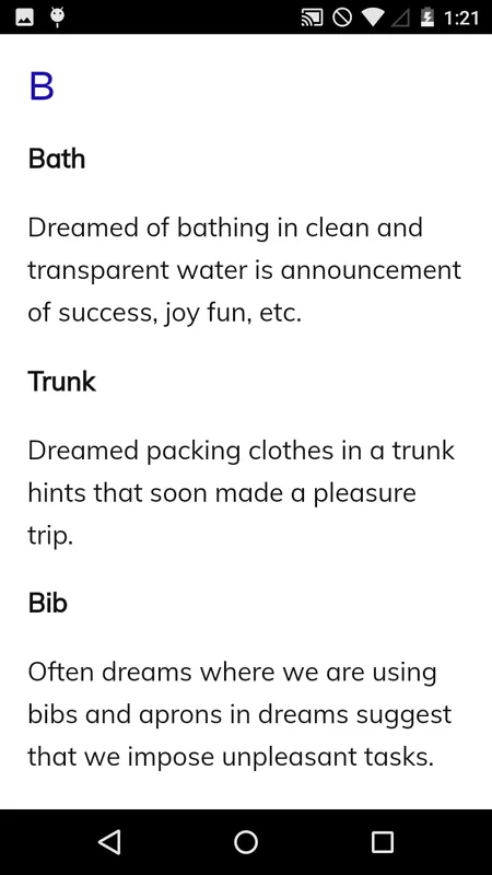 Meaning of Dreams | Indus Appstore | Screenshot