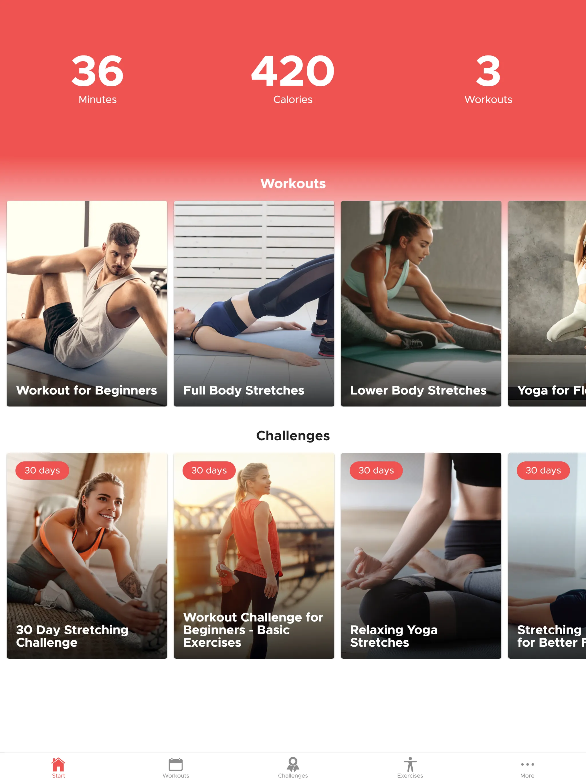 Stretching Exercises at Home | Indus Appstore | Screenshot