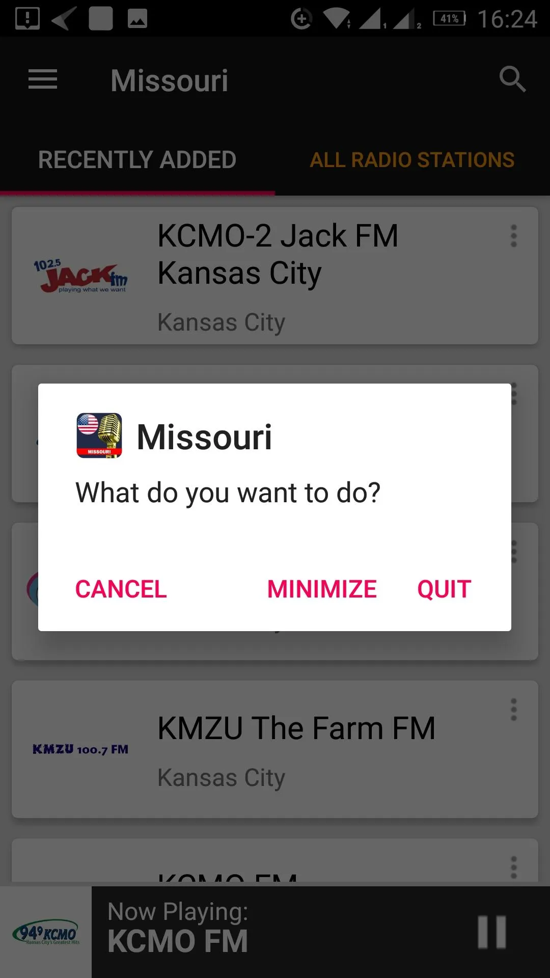 Missouri Radio Stations - USA | Indus Appstore | Screenshot