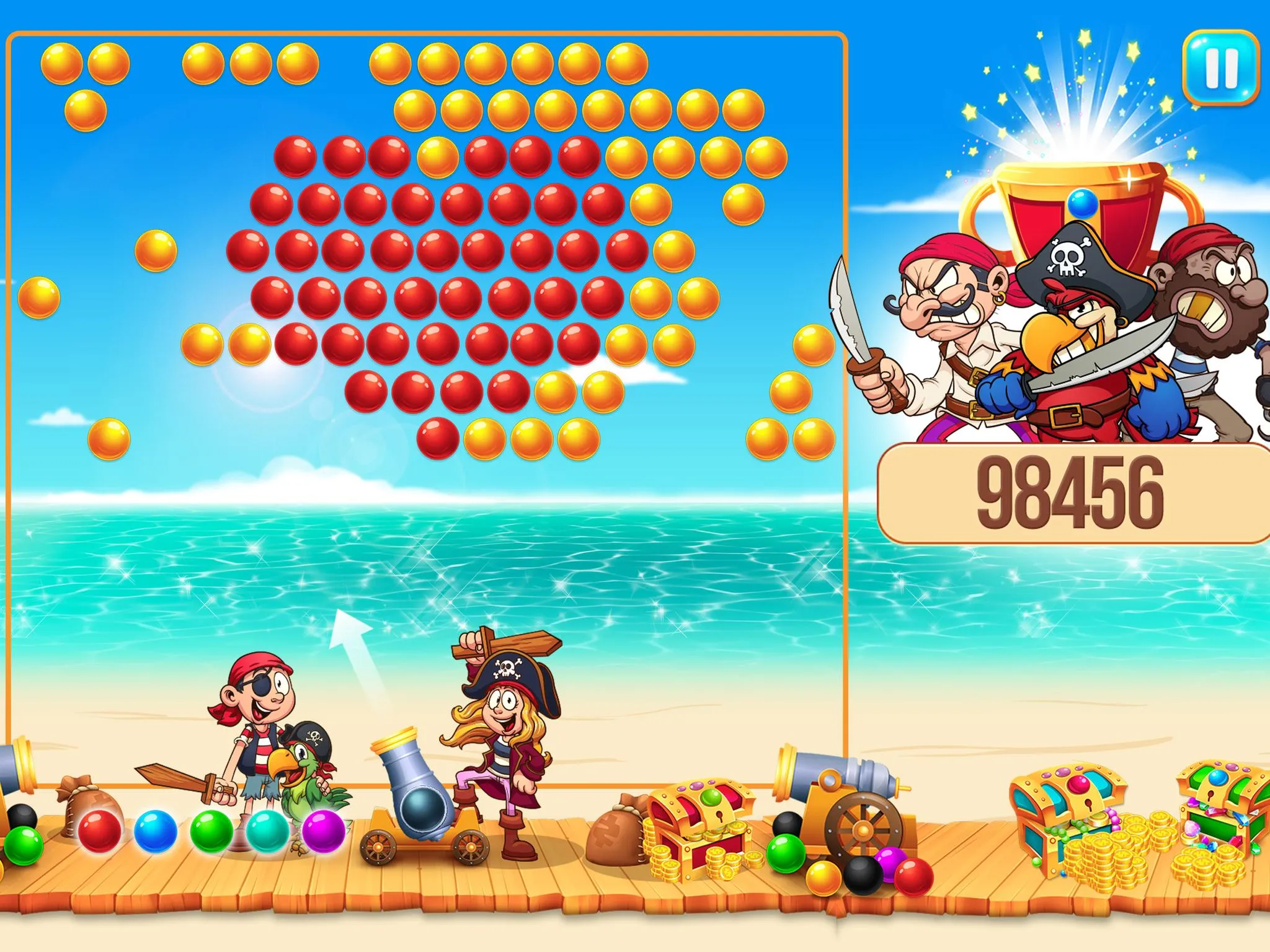 Bubble Pirate Shooter | Indus Appstore | Screenshot