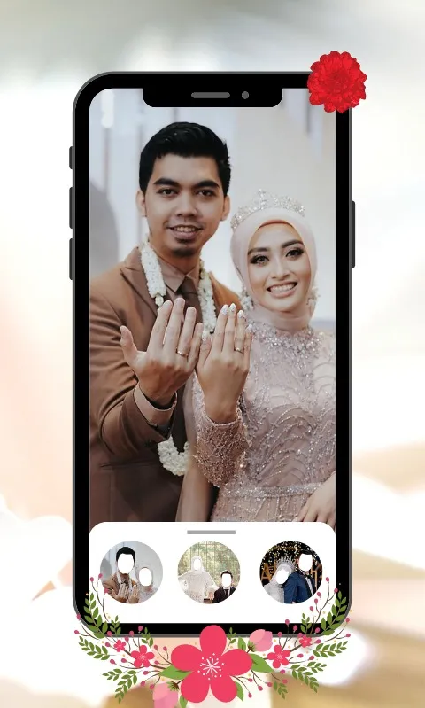 Modern Wedding Couple Hijab | Indus Appstore | Screenshot